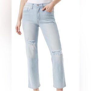Jessica Simpson Harmony High Rise Slim Straight Ankle Jeans | * never worn *